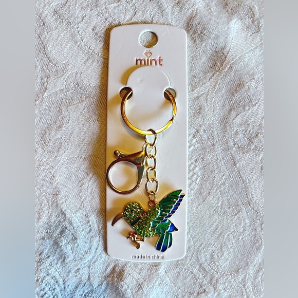 (2) for $12!!! Mint Colorful Bird Keychain/Bagchain - Picture 4 of 4